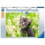 Puzzle Pisicuta Pe Camp, 500 Piese Ravensburger - 2